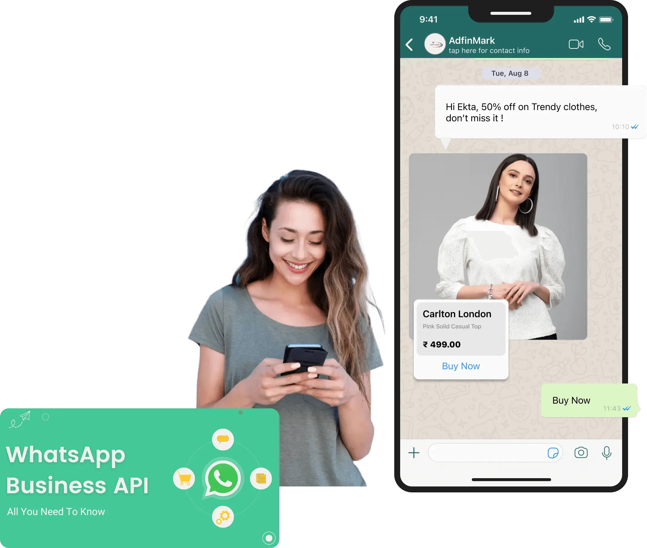 WhatsApp Business API - AdfinMark